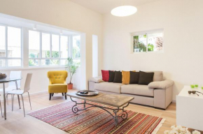 Bright 2BD Apartment in the Heart of Tel Aviv with Shelter by Sea N' Rent